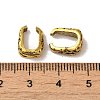Tibetan Style Alloy Snap on Bails FIND-A038-01AG-3