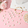 100Pcs ABS Plastic Imitation Pearl Beads OACR-LT0001-07-6
