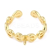 Brass Cuff Finger Ring Settings KK-L219-15A-G-2