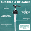 24 Tooth Plastic Dispensing Pumps LS-FIND-WH0421-87A-01-4