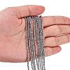 Non-Magnetic Synthetic Hematite Beads Strands X-G-G093-2mm-5
