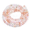 Electroplate Glass Beads Strands X-EGLA-T020-12G-3