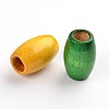 Dyed Barrel Natural Schima Wood Beads WOOD-S619-M-01-LF-2