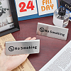 Stainless Steel Hotel Resturant Table Reservation Signage Board Desk Sign Plate STAS-GA0001-11-3