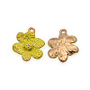 Rose Gold Tone Alloy Enamel Pendants LS-ENAM-J475-04RG-2