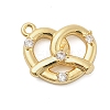 Brass Micro Pave Cubic Zirconia Pendants LS-KK-I380-07G-1