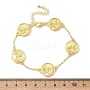 Brass Link Bracelets BJEW-G787-01G-5