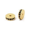 Rack Plating Brass Micro Pave Cubic Zirconia Beads KK-F879-16G-03-1