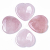 Natural Rose Quartz Thumb Worry Stone X-G-N0325-01H-1