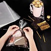 100Pcs Rectangle Transparent Plastic Bags ABAG-PH0001-50A-3