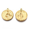 201 Stainless Steel Pendants X-STAS-N098-143LG-1