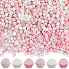 1000Pcs 3 Colors Baking Paint Glass Seed Beads SEED-SP0001-07A-1