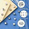 12Pcs 6 Styles 304 Stainless Steel European Style Clasps STAS-CJ0002-77-3