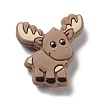 Elk Food Grade Eco-Friendly Silicone Focal Beads SIL-D004-01B-01-1