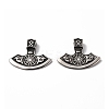 Viking Style 304 Stainless Steel Pendants STAS-Z015-24AS-2