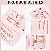 PU Imitation Leather Jewelry Rolls for Earrings Bracelets Necklaces AJEW-WH20020-456C-6