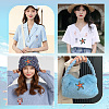 4 style Ocean Theme Cloth Sew on Patches PATC-FG0001-11-5