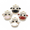 Eco-Friendly Zinc Alloy Charms FIND-N048-039-NR-1