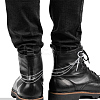 4Pcs 2 Styles Brass Chain Boot Strap Chains HJEW-DR00219-4