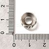 Brass Rhinestone Spacer Beads KK-M313-44B-11-2