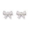 Rack Plating Brass Micro Pave Cubic Zirconia Charms LS-X-ZIRC-C026-02P-1