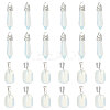 24Pcs 2 Styles Opalite Pendants G-UN0001-12A-1