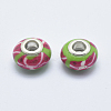 Handmade Polymer Clay European Beads CLAY-K002-L27-3