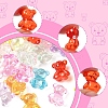 140Pcs Transparent Acrylic Beads MACR-FS0001-98-2