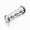 Tarnish Resistant 3-Strands 304 Stainless Steel Slide Lock Clasps LS-STAS-H402-35P-2