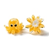 Handmade Bumpy Lampwork Beads Strands LAMP-N021-37D-01-2