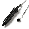 Natural Obsidian Pointed Dowsing Pendulums G-F758-F05-P-2