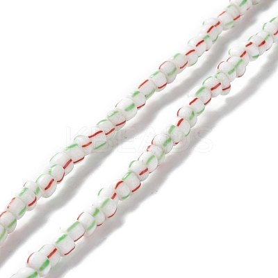 Handmade Lampwork Beads Strands BLOW-K001-01B-12-1