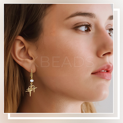 40Pcs 5 Colors Eco-Friendly Brass Earring Hooks KK-SC0006-48-1