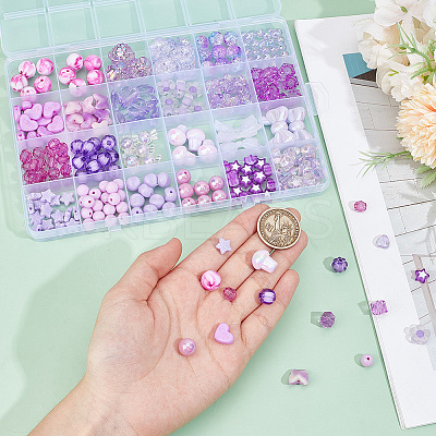 Acrylic & Plastic Beads Kits MACR-SP0001-49A-1