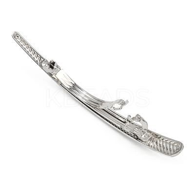 Alloy with Iron Clip Hair Barrettes LS-PHAR-G014-05B-P-1