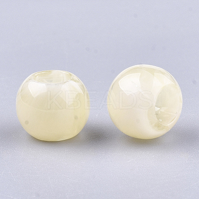 Acrylic Beads X-OACR-Q173-01H-1