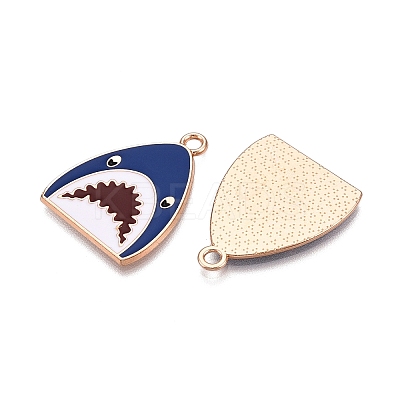 Alloy Enamel Pendants ENAM-T020-60B-1