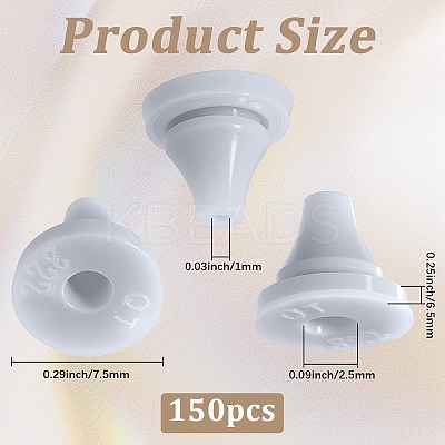 3 Bags Silicone Findings FIND-CN0004-28-1