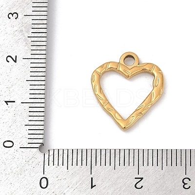 304 Stainless Steel Pendants STAS-S175-43B-G-1
