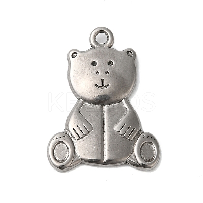 Non-Tarnish 304 Stainless Steel Pendants STAS-N103-20P-1