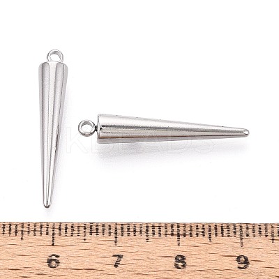 304 Stainless Steel Pendants STAS-T075-22A-P-1