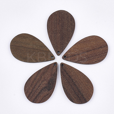 Walnut Wood Pendants WOOD-S054-08-1