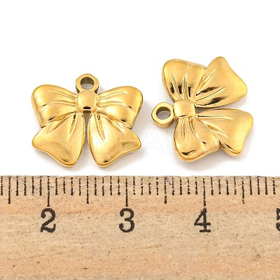 Ion Plating(IP) 304 Stainless Steel Charms STAS-A099-14G-1