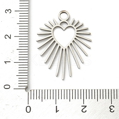 201 Stainless Steel Pendants LS-STAS-I332-12P-1