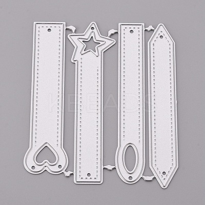 Rectangle Frame Carbon Steel Cutting Dies Stencils DIY-F050-24-1