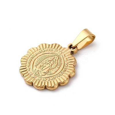 201 Stainless Steel Pendants STAS-C130-04C-G-1