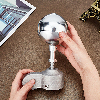 2Pcs Aluminum Alloy Flagpole Stationary Truck Cap & Topper Ball FIND-AR0001-31-1