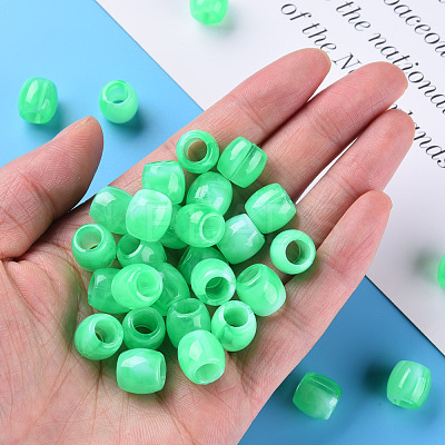 Acrylic European Beads MACR-S375-003-01-1
