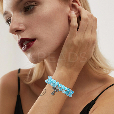 4Pcs 2 Colors Brass Micro Pave Clear Cubic Zirconia Peanut Twister Clasps KK-HS0001-22-1