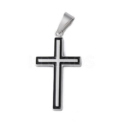 304 Stainless Steel Enamel Pendants STAS-G346-43P-1